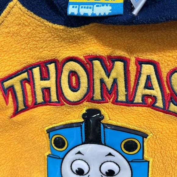 Thomas and friends Thomas the tank engine Y2K fleece hooded sweatshirt size 2T - Picture 4 of 5